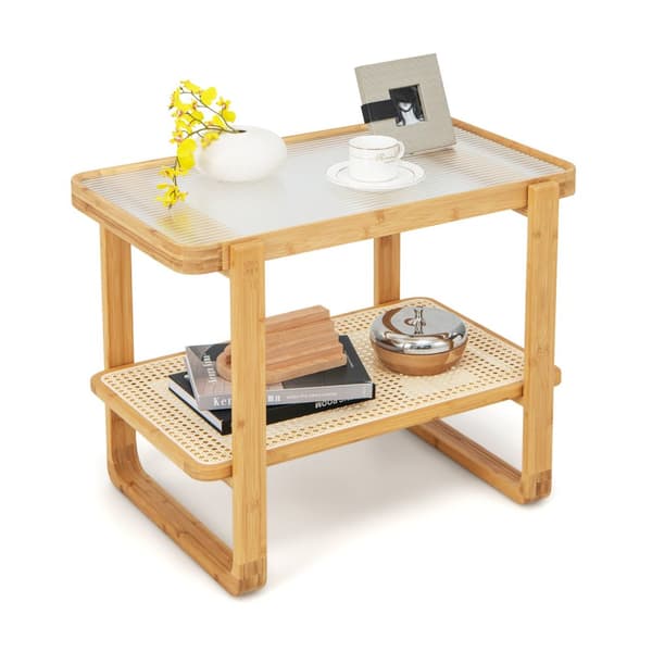 Sidobord, 71x44.5x54.5 cm, Naturlig