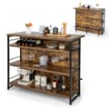 Miniatyrbillede 7 af 8: Hjemmebar enhed, 120x60x101 cm, Brun
