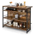 Miniatyrbillede 1 af 8: Hjemmebar enhed, 120x60x101 cm, Brun