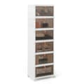 Miniatyrbillede 1 af 8: Plastik Opbevaringskasser, 15x10.5x48.5 tommer, Hvid