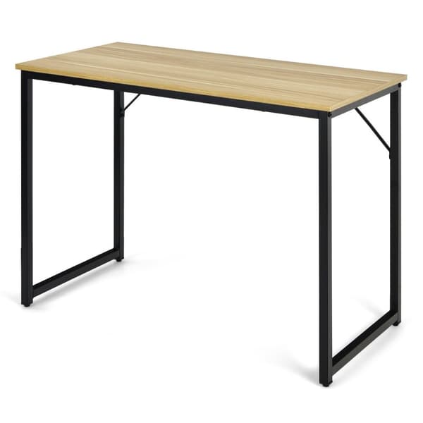 Skrivbord för studier, 40x19.5x30 tum, Vit