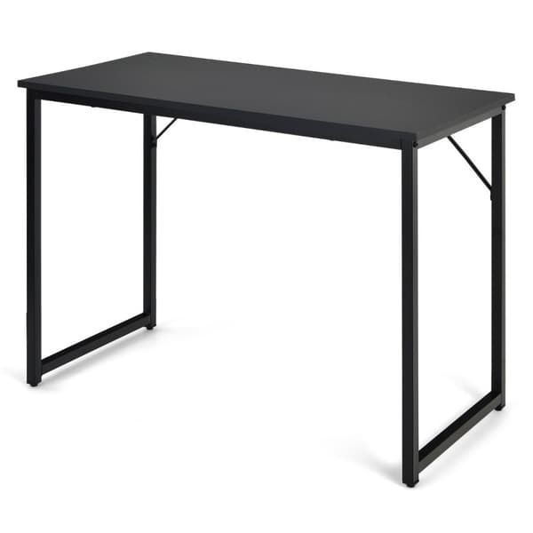 Skrivbord för studier, 40x19.5x30 tum, Vit