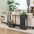 Miniatyrbillede 2 af 6: Konsolbord, 43,5x12x32 tommer, Hvid Guld