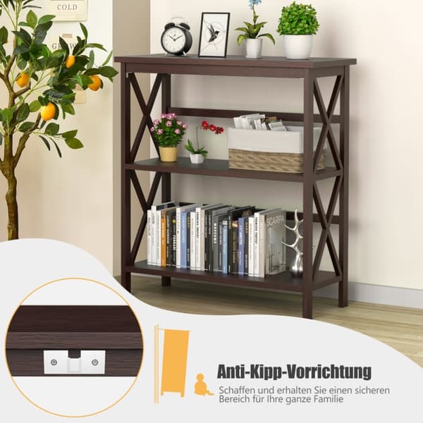 Konsolbord, 79x32x86 cm, Kaffe