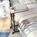 Miniatyrbillede 6 af 8: Slutbord, 20x12x23-31.5 tommer, Sort/Brunt