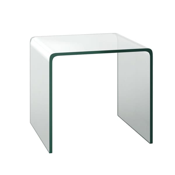 Slutbord, 18x18x16 tum, Transparent
