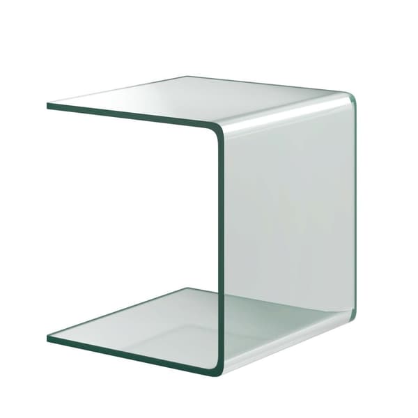 Slutbord, 18x18x16 tum, Transparent