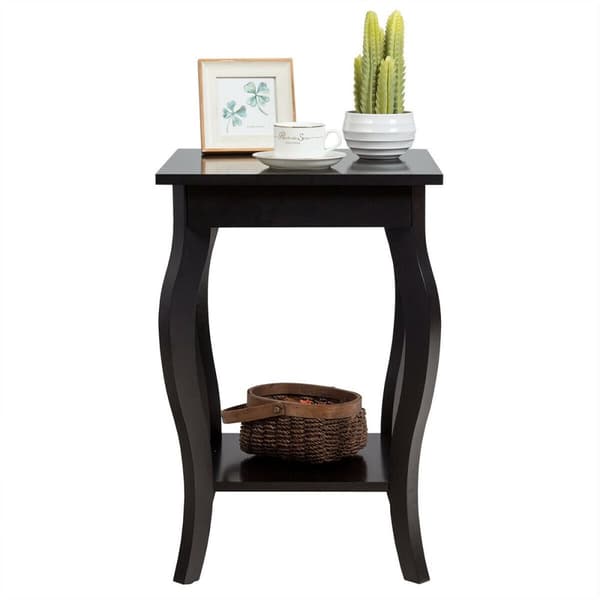 Sidebord, 16x16x24 tommer, Brun