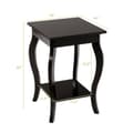 Miniatyrbillede 7 af 8: Sidebord, 16x16x24 tommer, Brun