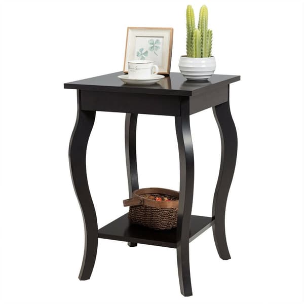 Sidebord, 16x16x24 tommer, Brun