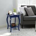 Miniatyrbillede 2 af 8: Accent Side Tables, 16x16x24 tommer, Blå