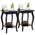 Miniatyrbillede 2 af 8: Sidebord, 16x16x24 tommer, Sort
