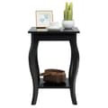 Miniatyrbillede 6 af 8: Sidebord, Accent Sofa End, 16x16x24 tommer, Sort
