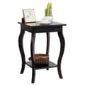 Miniatyrbillede 8 af 8: Sidebord, Accent Sofa End, 16x16x24 tommer, Sort