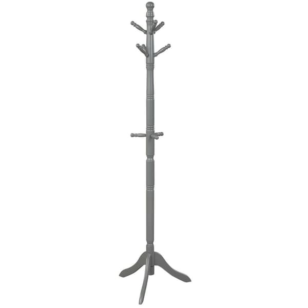 Kapprack, 19.5x19.5x54.5/69 tum, Grå