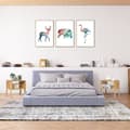 Miniatyrbild 2 av 4: Bambunattduksbord, 43x29x64 cm, 43x29x42 cm