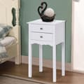 Miniatyrbillede 5 af 8: Sidebord, 40,6x33,0x76,2 cm, Hvid