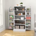 Miniatyrbillede 2 af 8: Buffetskab, 60x40x120,5 cm, Hvid