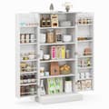 Miniatyrbillede 1 af 8: Buffetskab, 60x40x120,5 cm, Hvid