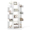 Miniatyrbillede 4 af 8: Bogreol, 34x10x55.5 tommer, Hvid