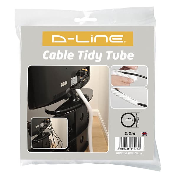D-LINE Kabelkanal 32mm Hvit 1.1m