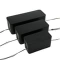 Miniatyrbillede 2 af 4: Kabelskjuler 40.5x15.5x13.5cm, sort, stor