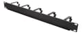 Miniatyrbilde 4 av 7: 19" cable management, metal, 5 loops, 1U, black