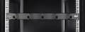 Miniatyrbilde 2 av 7: 19" cable management, metal, 5 loops, 1U, black