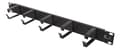 Miniatyrbilde 1 av 7: 19" cable management, metal, 5 loops, 1U, black