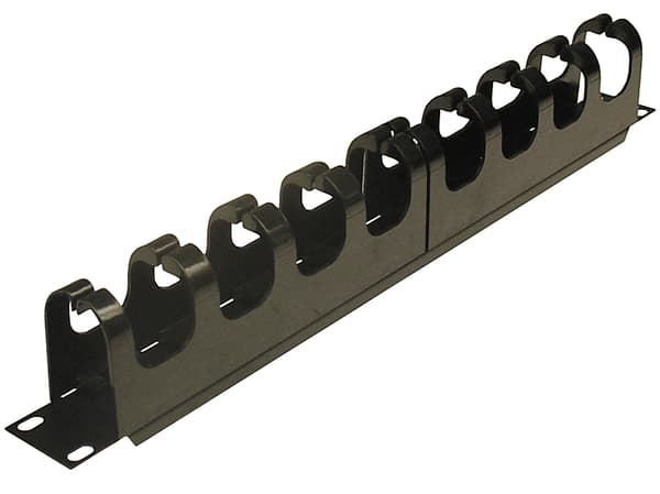 19" cable management 1U, 10 brackets