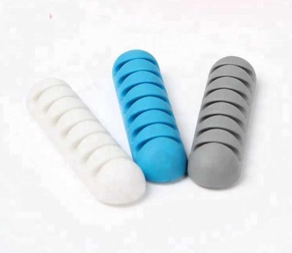 2-Pack - Kabelhållare - Självhäftande Sju Kablar