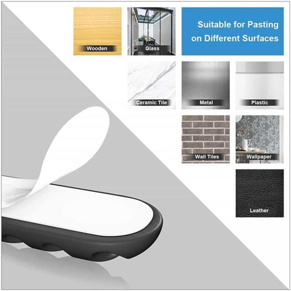 10-PACK Självhäftande Kabelhållare Set