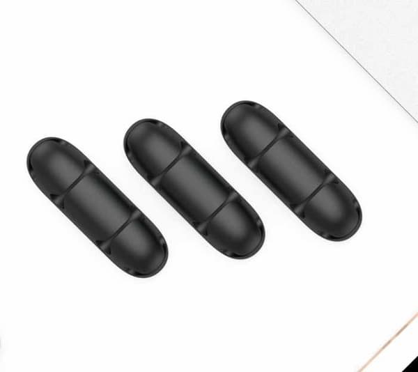 2-pak - Kabelholder - Effektiv opbevaring til fire kabler