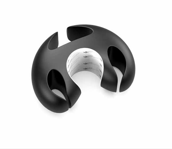 2-Pack - Kabelhållare  Tre Kablar – Effektiv Sladdorganisation för Ditt Hem eller Kontor!