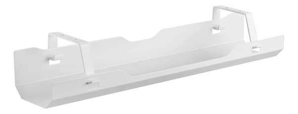 Office Underdesk cable management tray steel 600x135x108mm