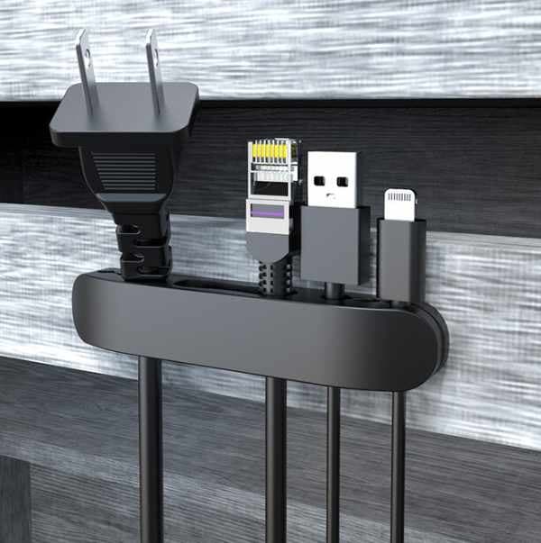 Kabelholder - Effektiv opbevaring af op til 4 kabler