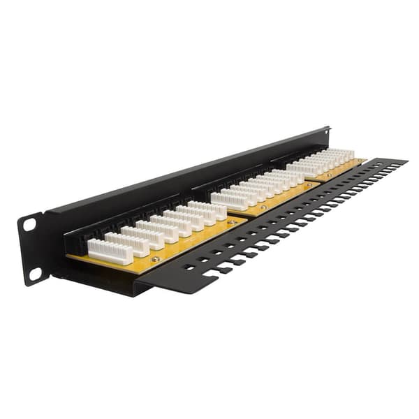 TRIAX Patch Panel 19" 1U Krone CAT6 UTP 24 Porte