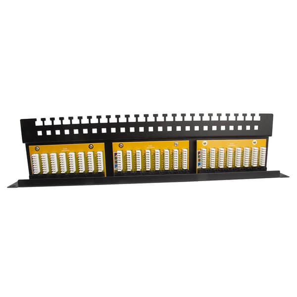 TRIAX Patch Panel 19" 1U Krone CAT6 UTP 24 Porte