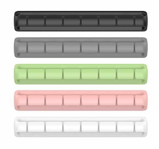 5-pak - kabelholder - multisæt til problemfri kabelstyring!