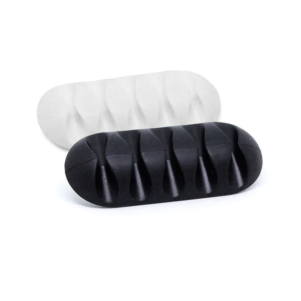 Sladdhållare / kabelorganiserare 2-pack - Flera färgval