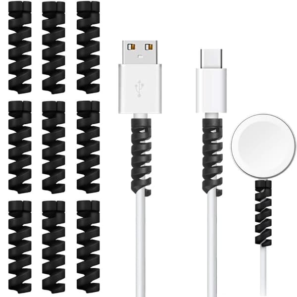 Kaapelin suojaus USB - musta