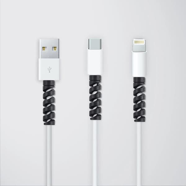 Kaapelin suojaus USB - musta