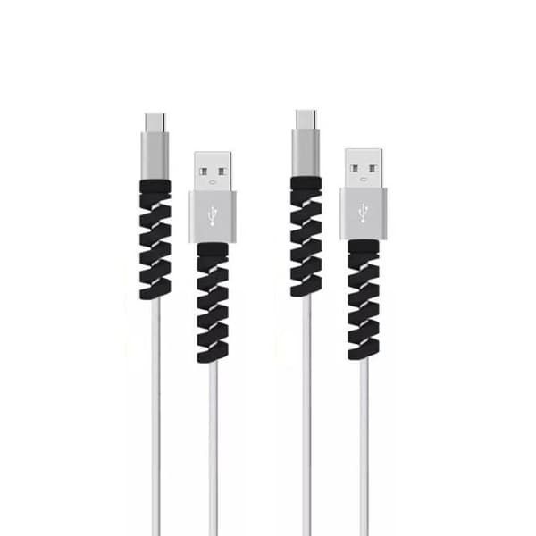 Kaapelin suojaus USB - musta