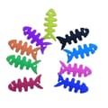 Miniatyrbild 3 av 4: Kabelhållare för Hörlurar Fish-shaped - Blå