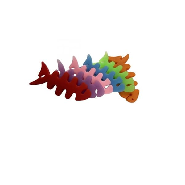 Kabelhållare för Hörlurar Fish-shaped - Grön