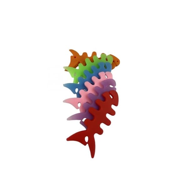 Kabelhållare för Hörlurar Fish-shaped - Grön