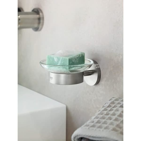 GROHE Tvålkopp med Essentials-hållare (tysk import), krom - 40444DC1