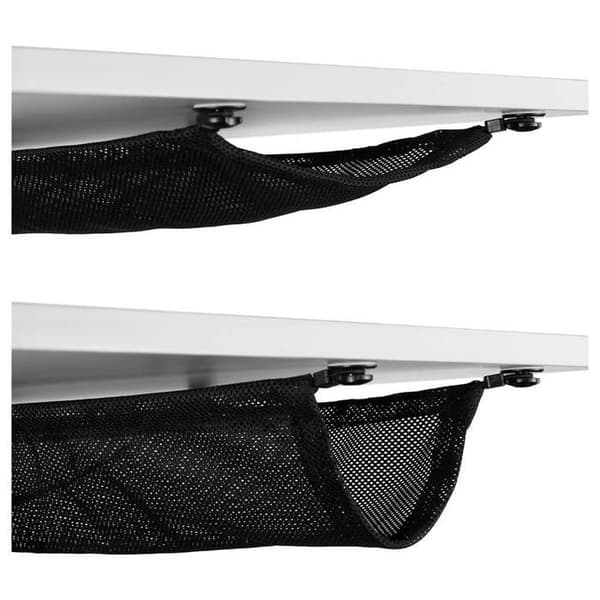 My Wall Cable Management Under Desk Black