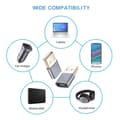 Miniatyrbild 3 av 4: Tillbehör för Helos-kabel - 304282 - PREMIUM - USB-adapter - USB (H) till USB-C (K) - USB 3.1 - 5 V - Mörkgrå