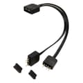 Miniatyrbild 3 av 3: akasa akasa adresserbar rgb led splitter kabel svart Customization PC Akasa adresserbar RGB LED splitter kabel 121038